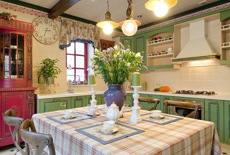 Kitchens in Provence Style - Interior Design