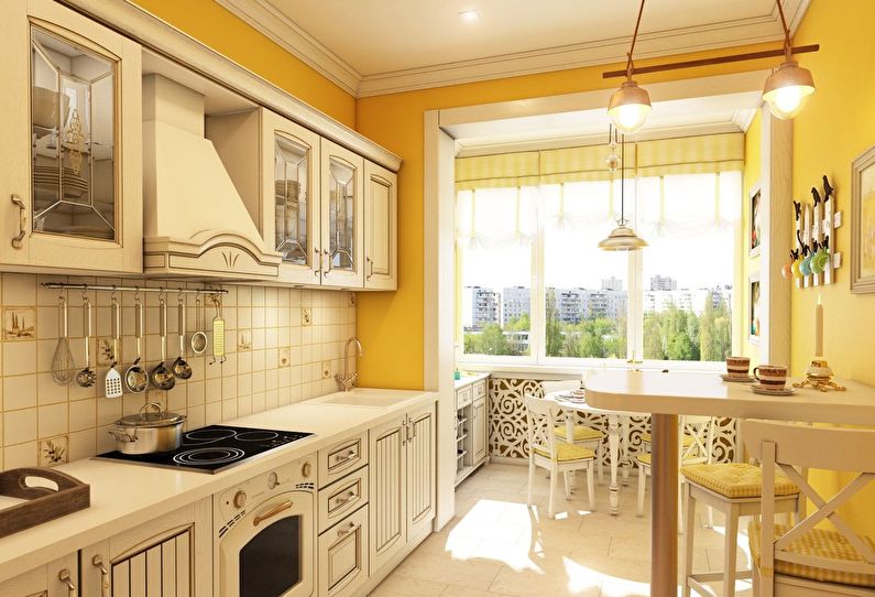Kitchens in Provence Style - Interior Design