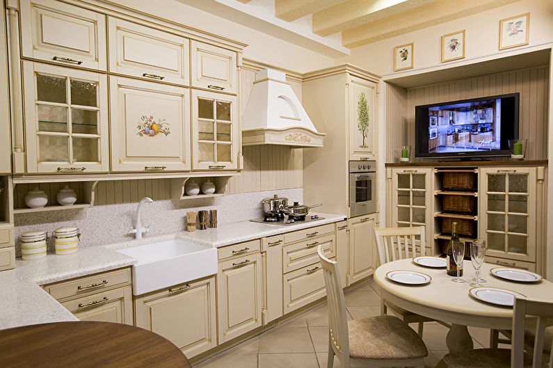 Kitchens in Provence Style - Interior Design