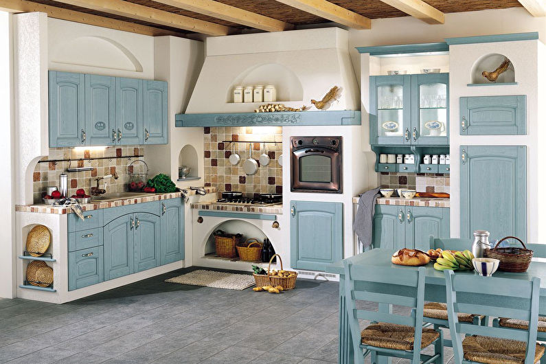 Kitchens in Provence Style - Interior Design