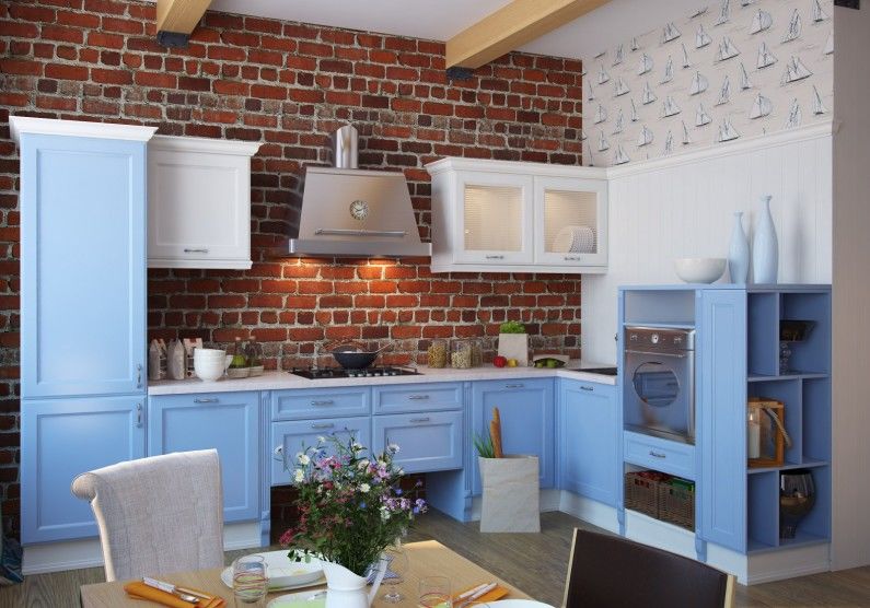 Kitchens in Provence Style - Interior Design