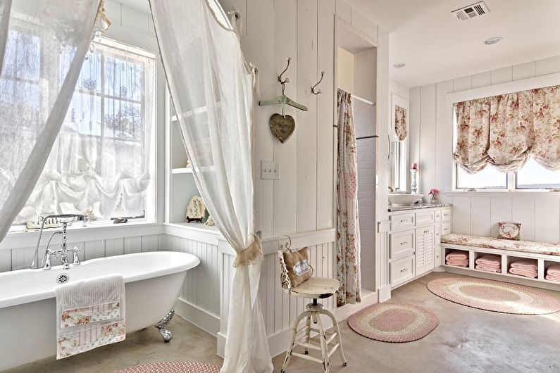 Provence Style Bathroom - Interior Design