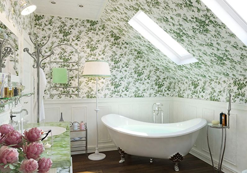 Provence Style Bathroom - Interior Design