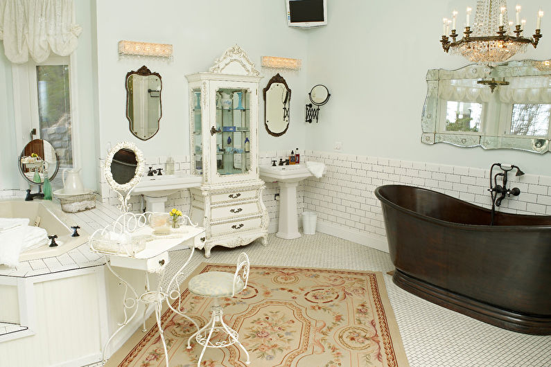Provence Style Bathroom - Interior Design