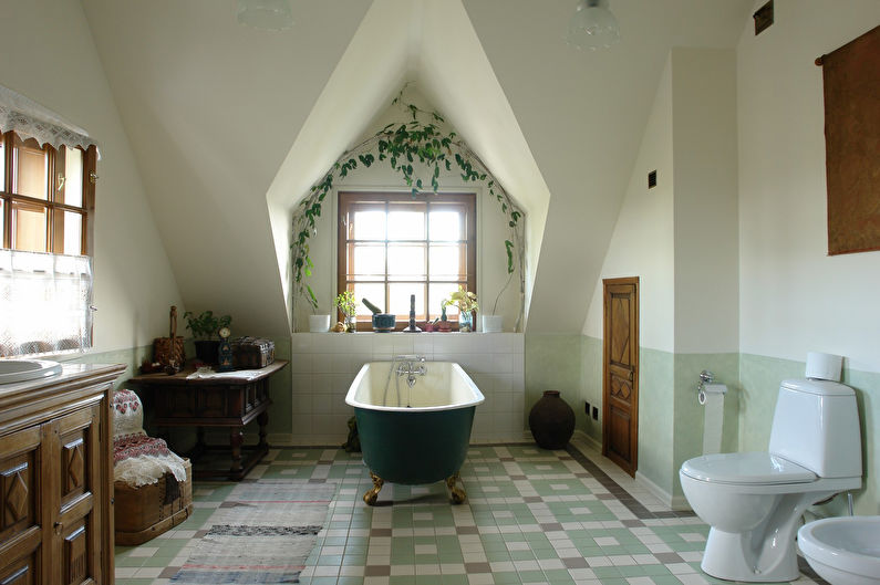 Provence Style Bathroom - Interior Design