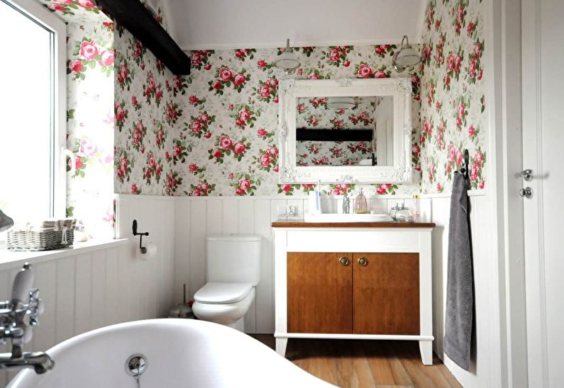 Provence Style Bathroom - Interior Design