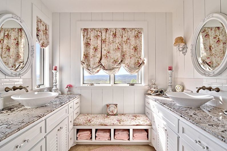 Provence Style Bathroom - Interior Design