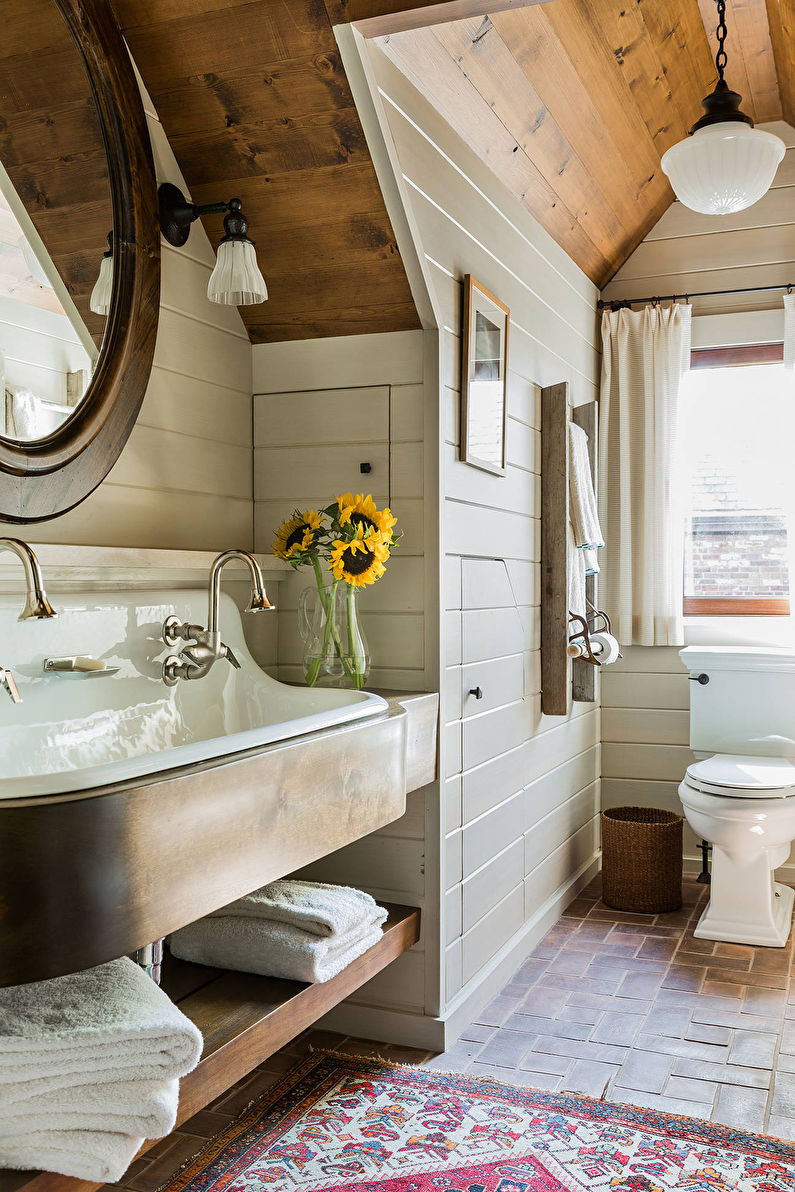 Provence Style Bathroom - Interior Design