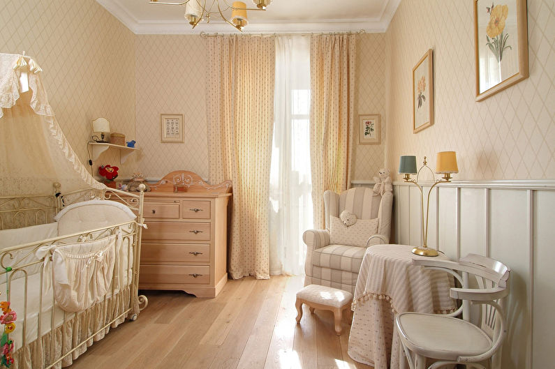 Children's room in Provence style - Interior Design