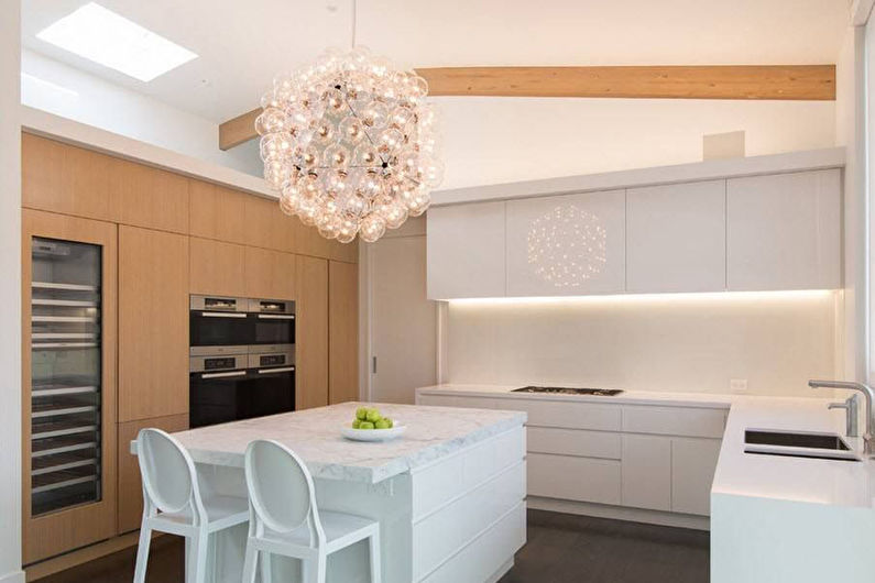 Ikea cuisine in the style of minimalism - Interior Design