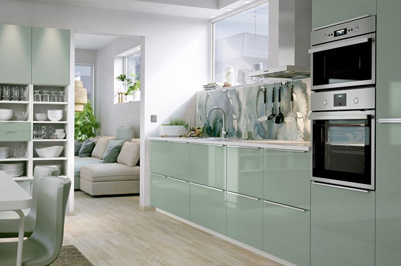 Interior design kitchen Ikea - photo
