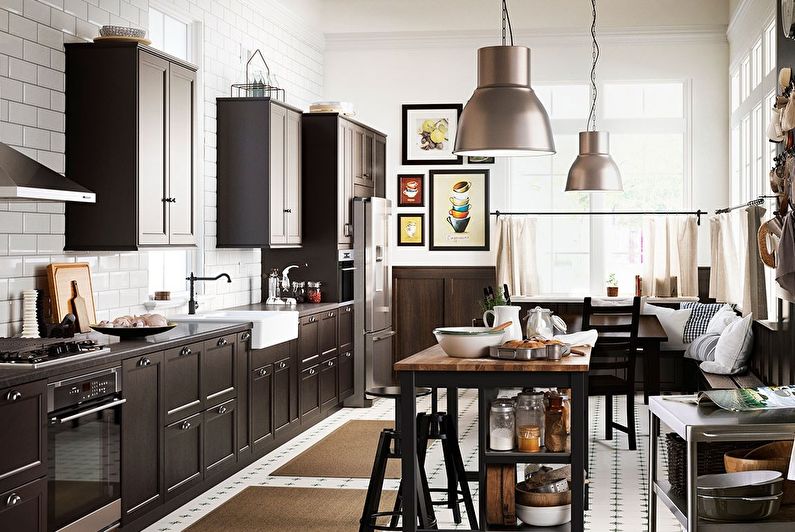 Interior design kitchen Ikea - photo