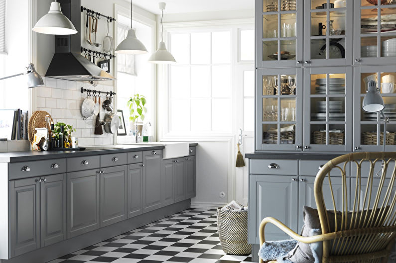 Interior design kitchen Ikea - photo