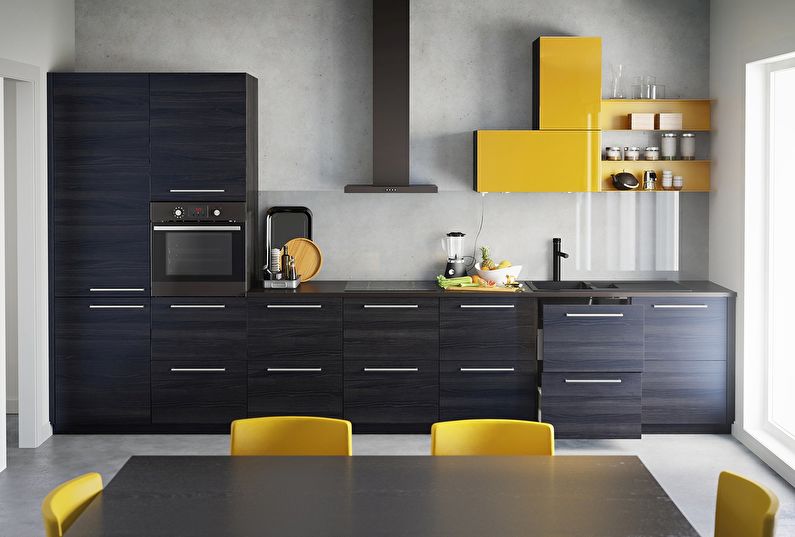 Interior design kitchen Ikea - photo