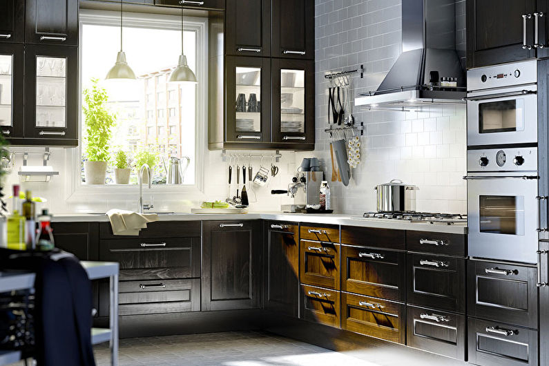 Interior design kitchen Ikea - photo