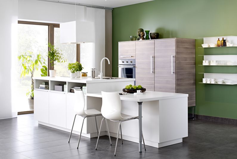 Interior design kitchen Ikea - photo