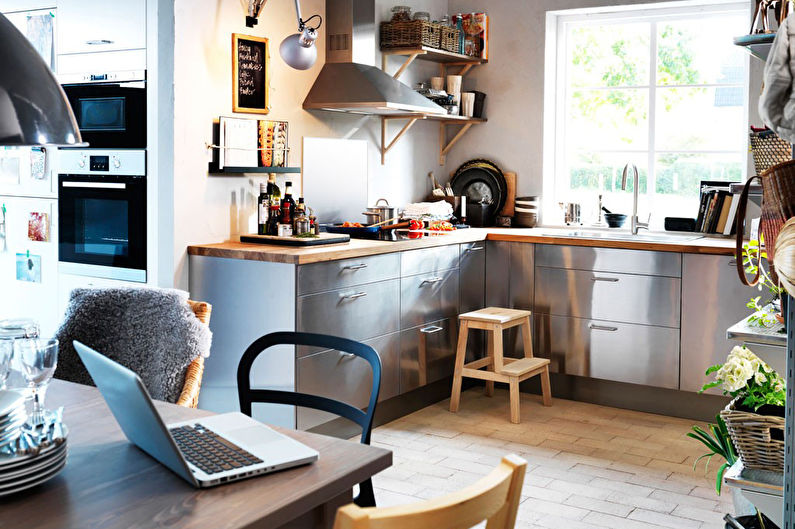 Interior design kitchen Ikea - photo