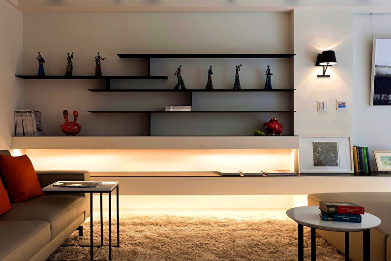 Wall Shelves - Minimalism Style Interior