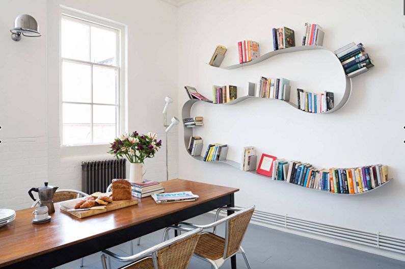 Wall shelves - photo