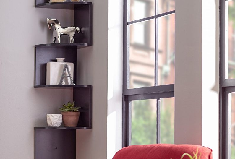 Wall shelves - photo