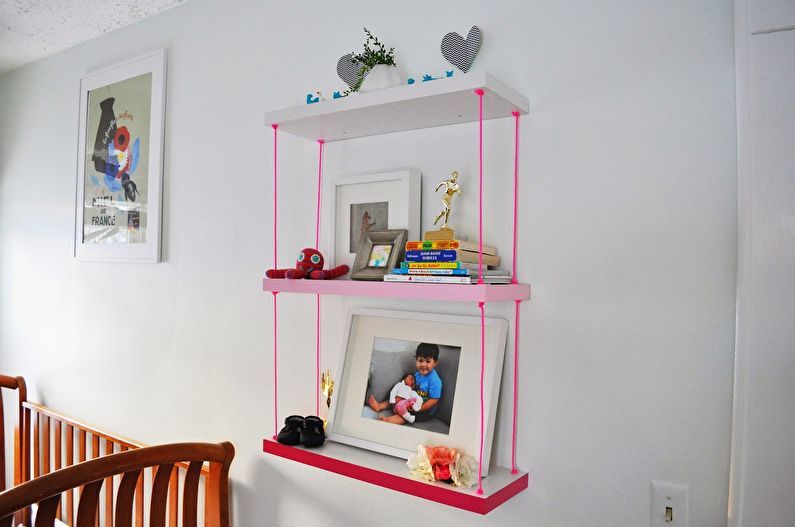 Wall shelves - photo