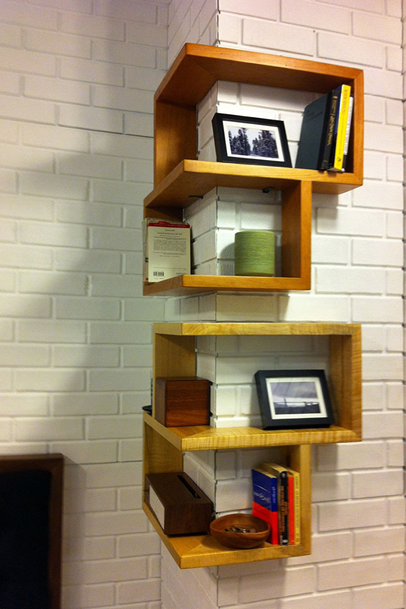 Wall shelves - photo