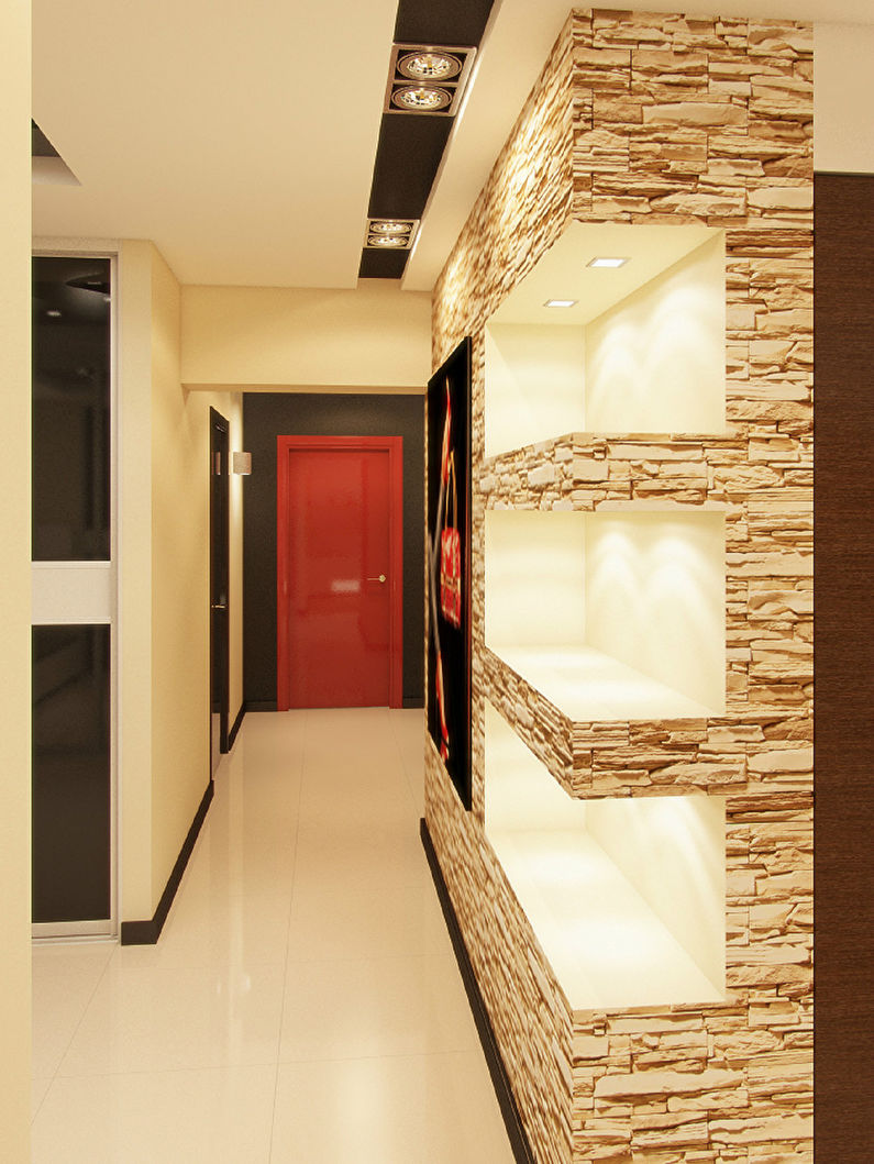 Design 3-room apartment, 90 m2 - photo 17