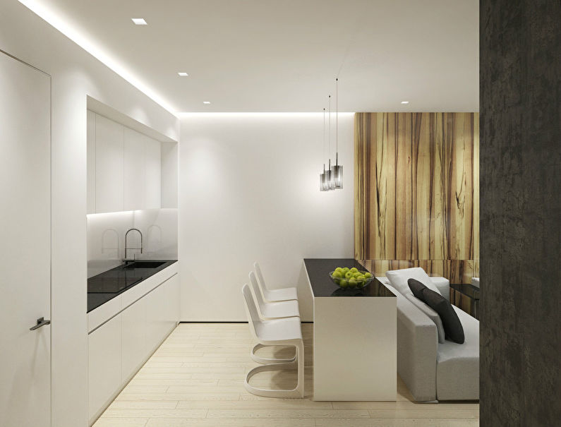 Apartment in the style of minimalism, ZhK Champion Park - photo 4
