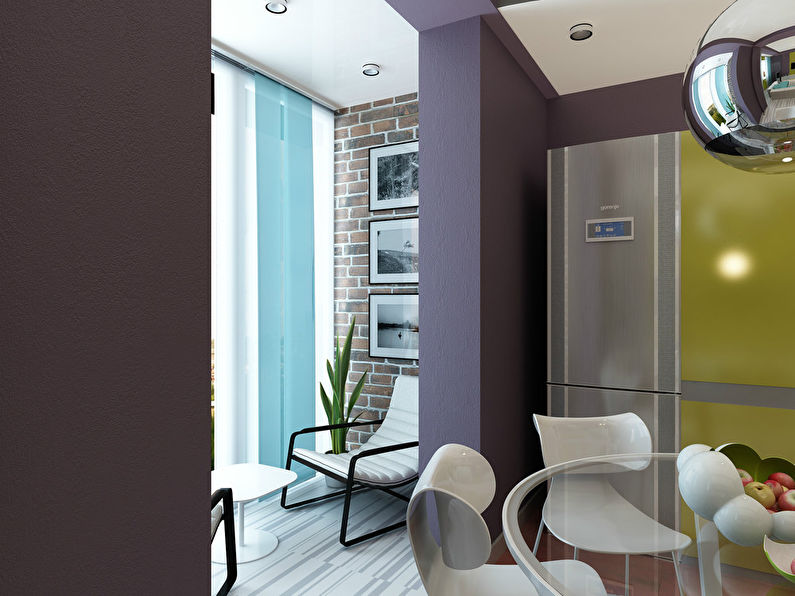 Disenyo ng apartment na 