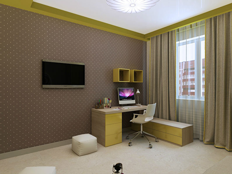 Disenyo ng apartment na 