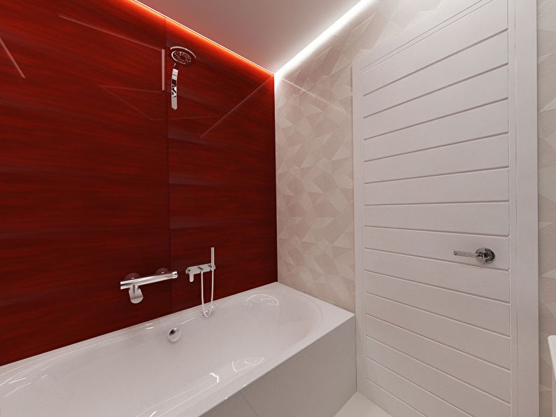 Vivid Contrasts Bathroom - photo 1