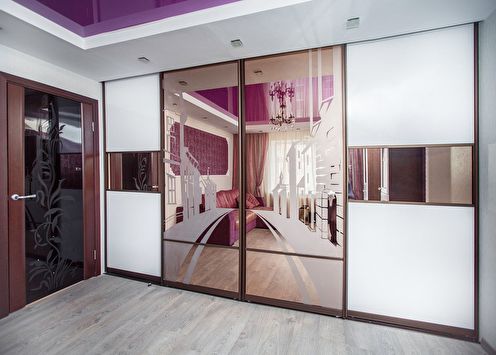 DIY built-in wardrobe