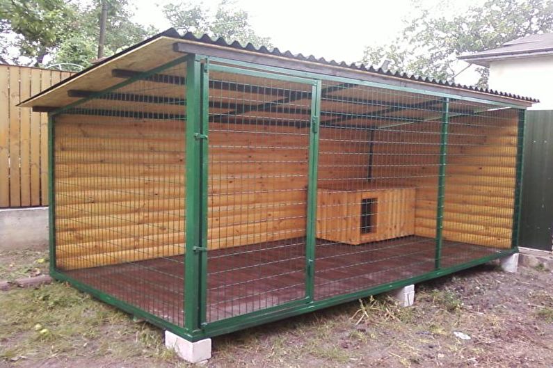 DIY aviary for dogs - photo