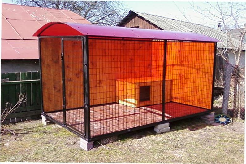DIY aviary for dogs - photo