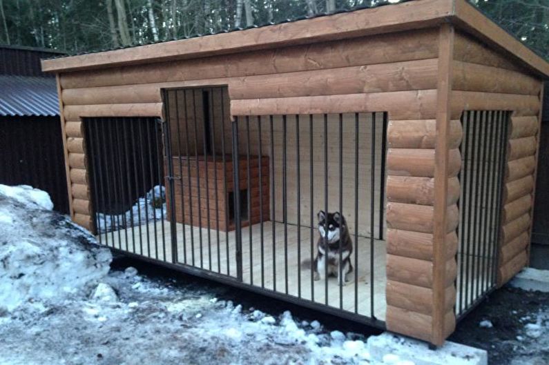 DIY aviary for dogs - photo