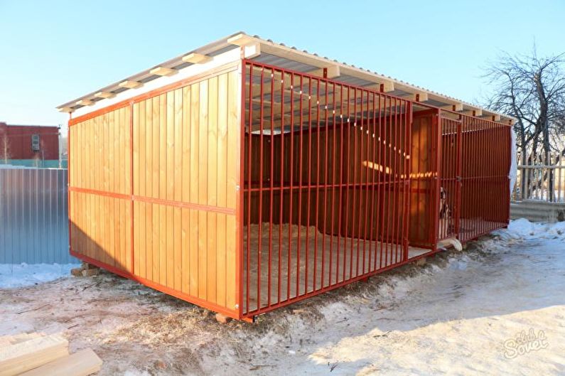 DIY aviary for dogs - photo