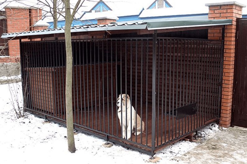 DIY aviary for dogs - photo