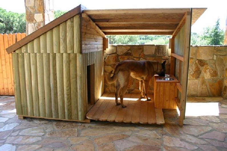 DIY aviary for dogs - photo