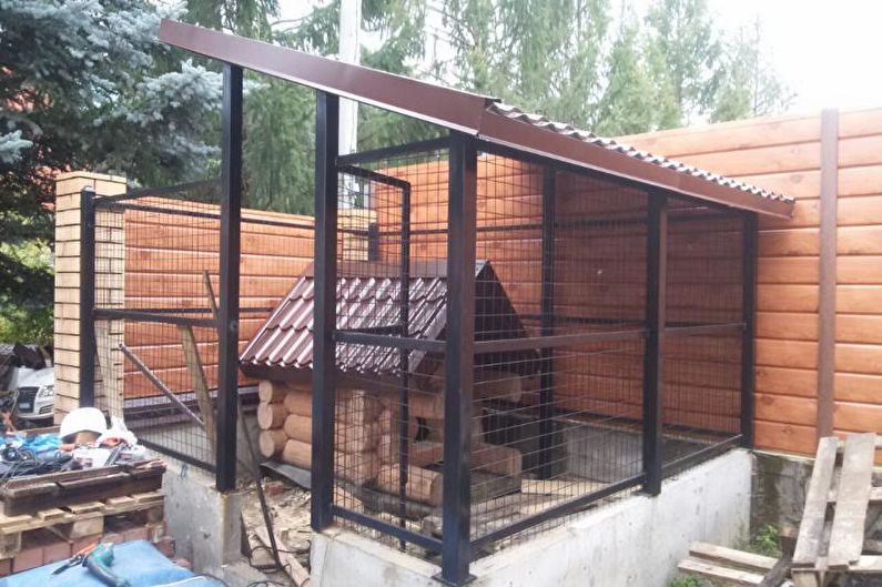 DIY aviary for dogs - photo