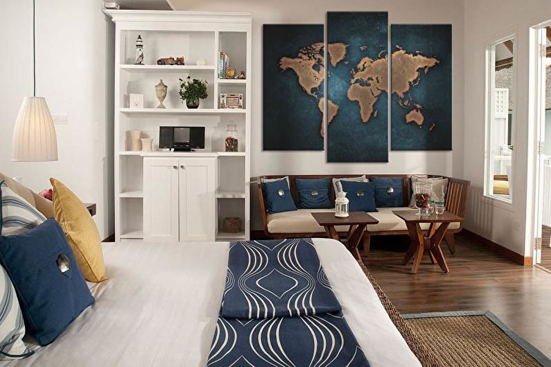 Modular paintings in the interior - Features