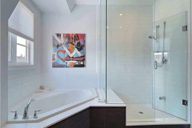 Steel corner bath