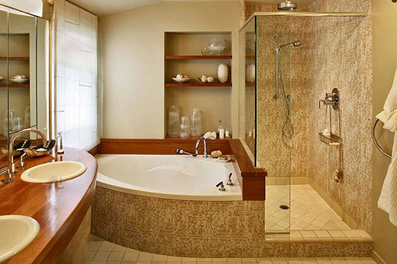 Corner baths - photo