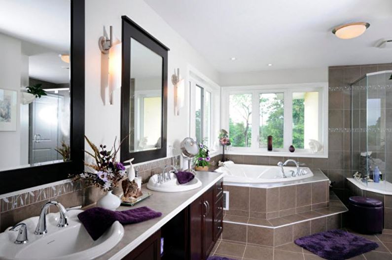 Corner baths - photo