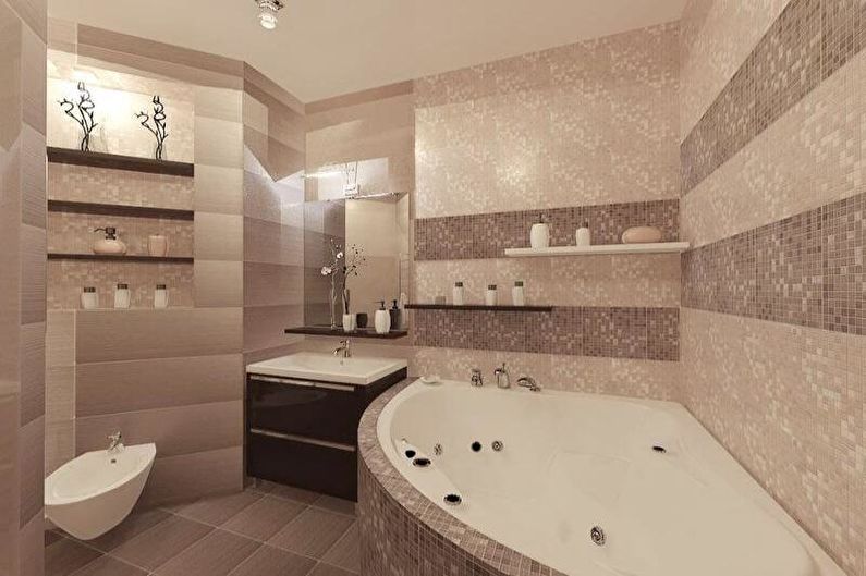 Corner baths - photo