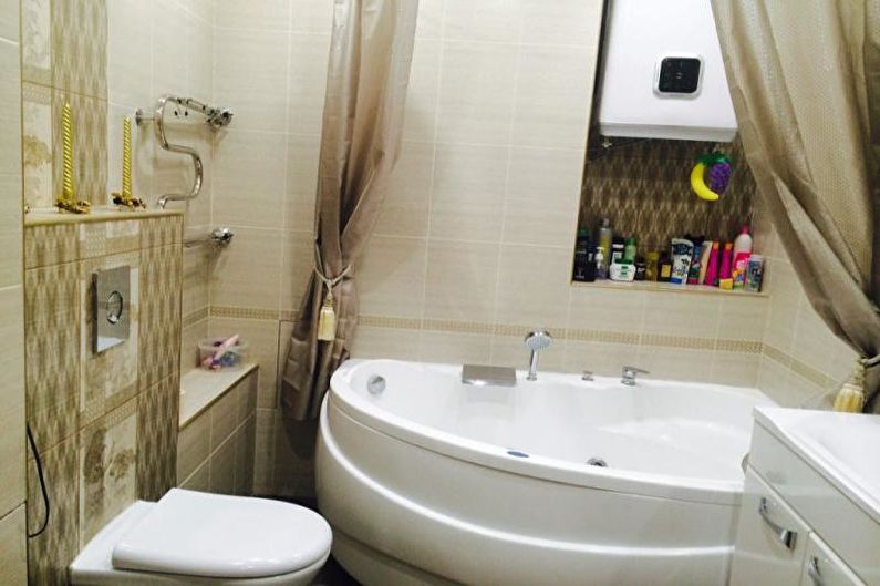 Corner baths - photo