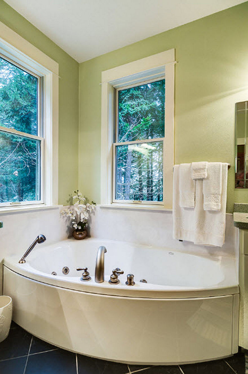 Corner baths - photo