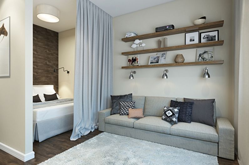 Room Zoning - Living Room and Bedroom
