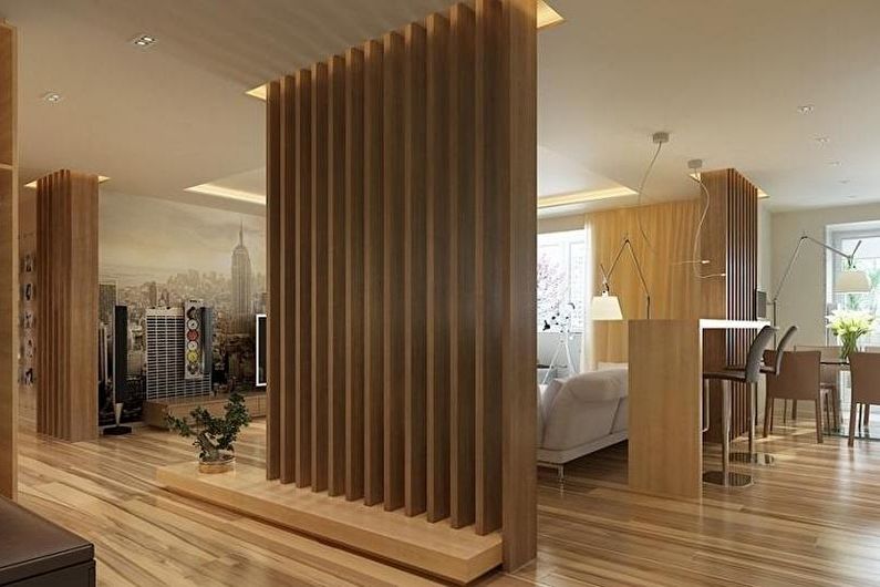 Room Zoning Types - Partitions