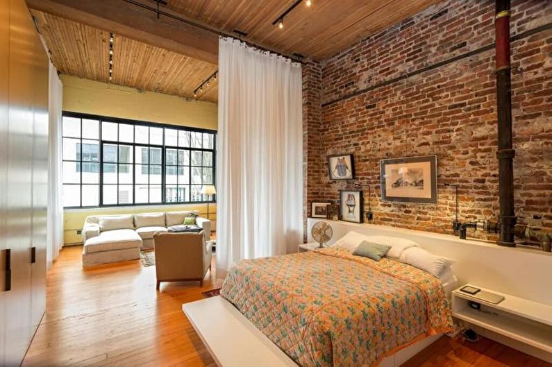 Zoning of rooms - photo