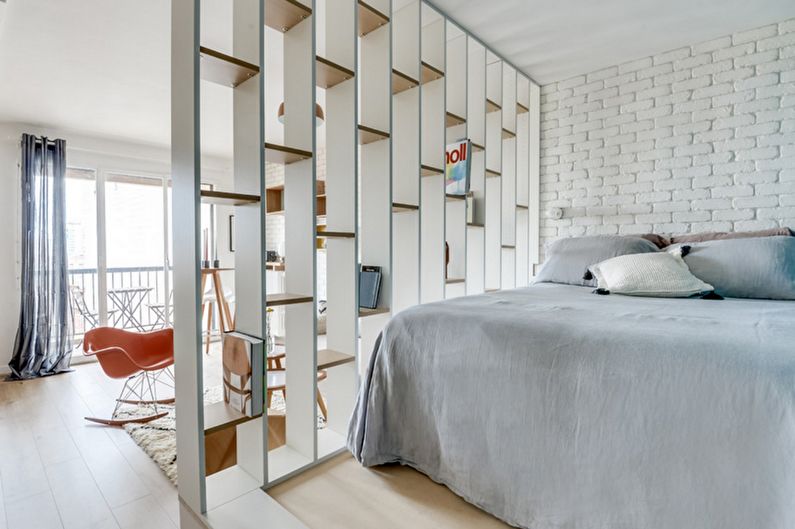 Zoning of rooms - photo
